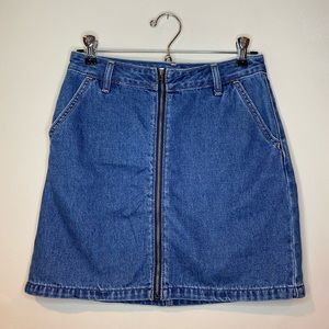 Hollister Jean Skirt W/ Zipper